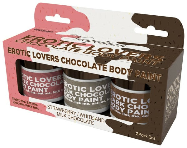 Chocolate Lovers Neapolitan Body Paints-HP-3474