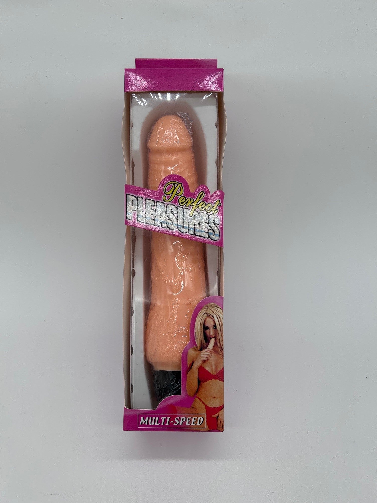 Perfect Pleasures Vibrating Dildo - Flesh