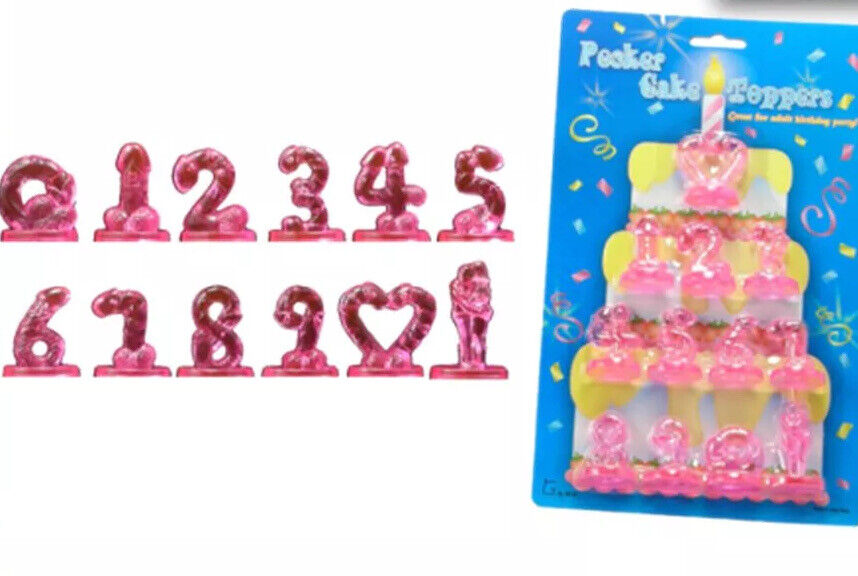 Pecker Cake Toppers