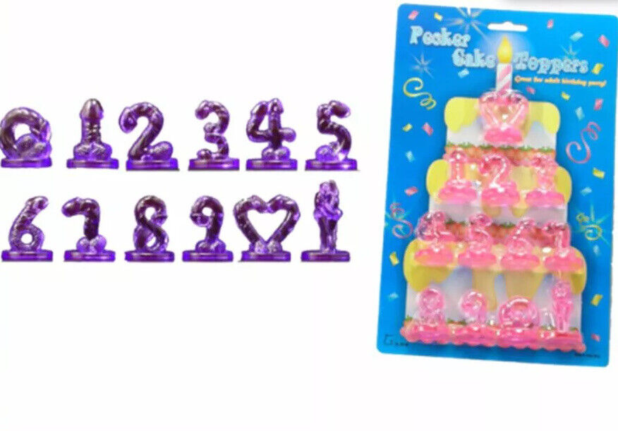 Pecker Cake Toppers