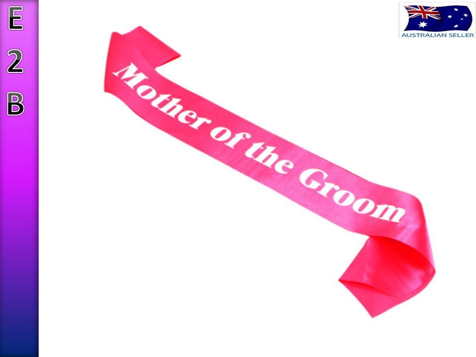 Wedding Sashes Engagement Bride To Be Bridesmaid Its My Hens Bitches Party Sash 'Mother Of The Groom'