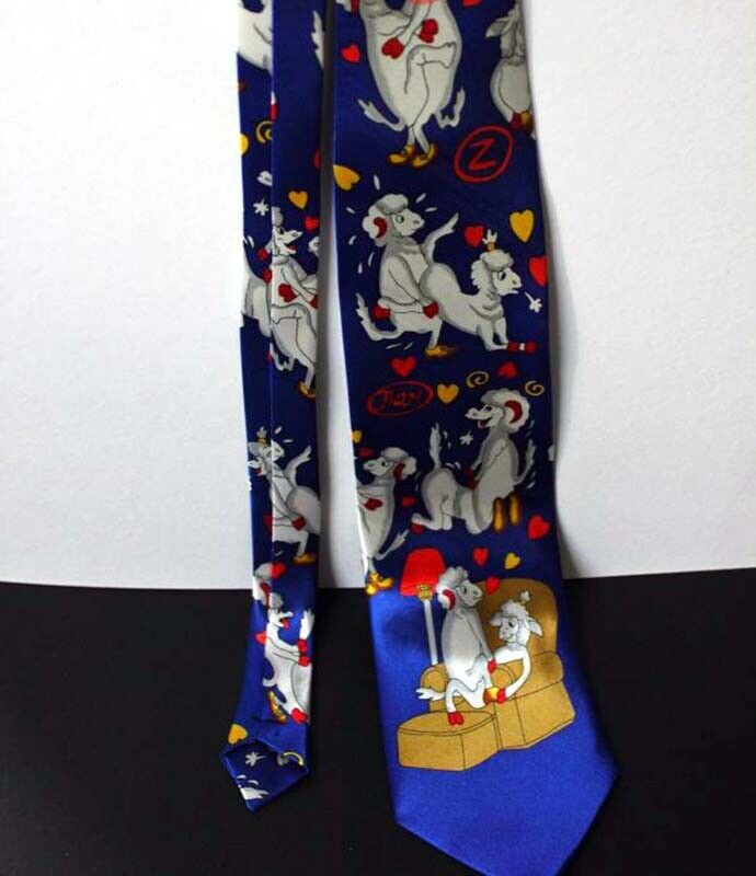 Fck F*cking Sheep Sex Position Tie Unique Novelty Fun Birthday Gag Gift Tie