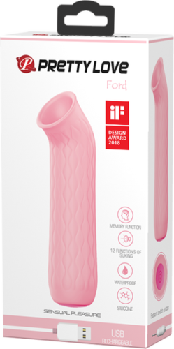Pretty Love - Ford - Pink Clitoral Stimulator