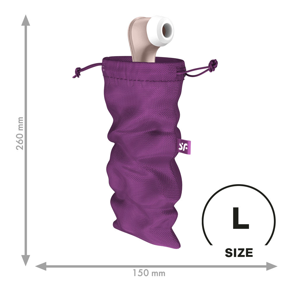 Satisfyer Treasure Bag Large - Violet-(4059976)