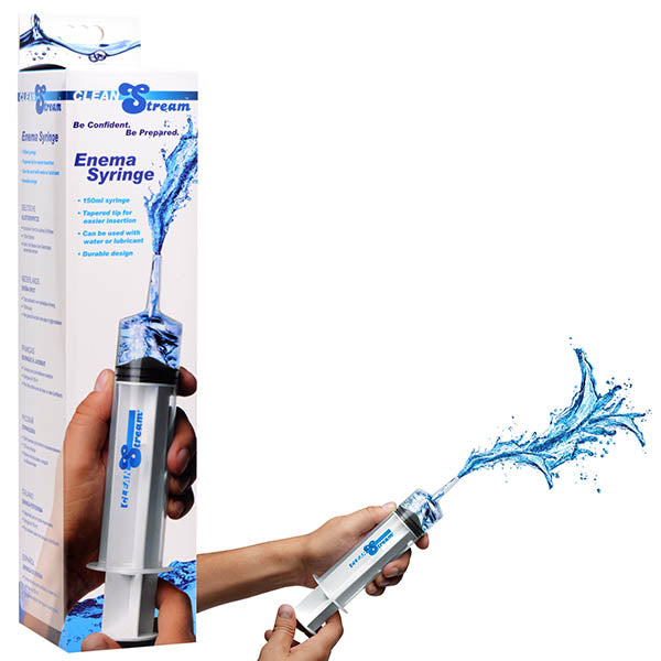 CleanStream 150ml Enema Syringe-(af440)