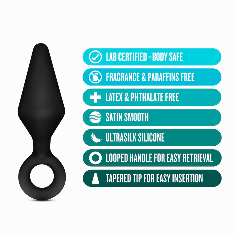 Anal Adventures Platinum Loop Plug Kit-(bl-310175)