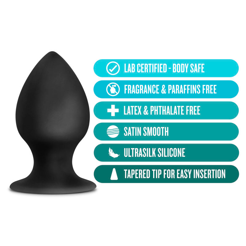 Anal Adventures Platinum Anal Stout Plug - Large-(bl-81005)