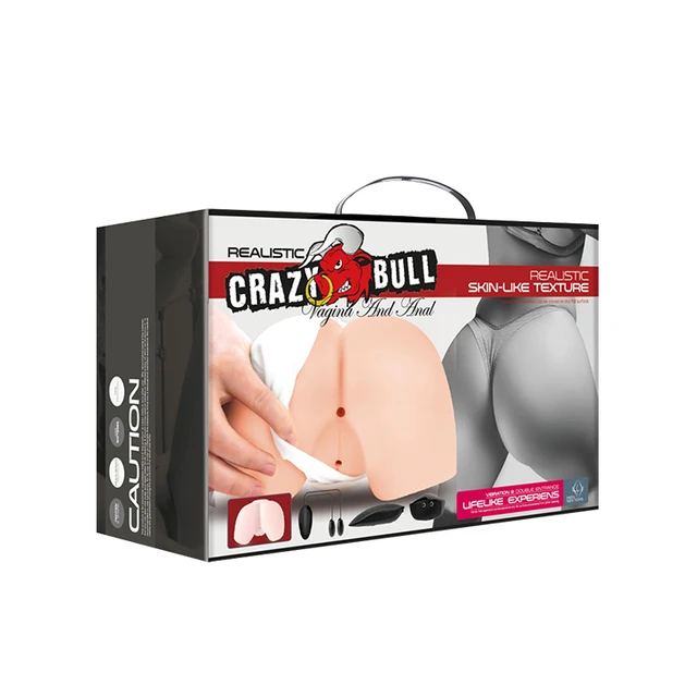 Realistic Vibrating Ass Pussy Torso Masturbator Men Masturbation Sex Toy