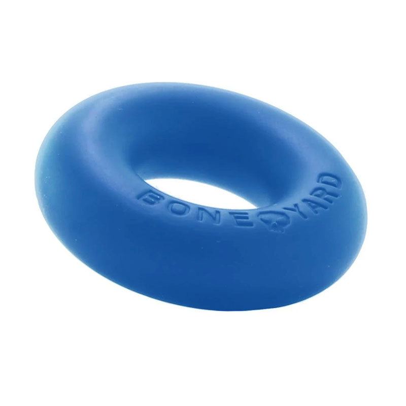 Boneyard Ultimate Silicone Cock Ring Blue - Blue 50mm Cock Ring