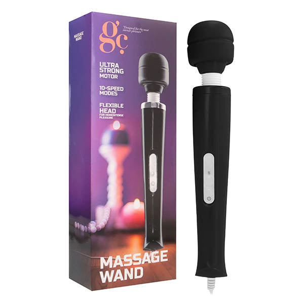 GC. Massage Wand - Black Powered Massage Wand - Early2bed