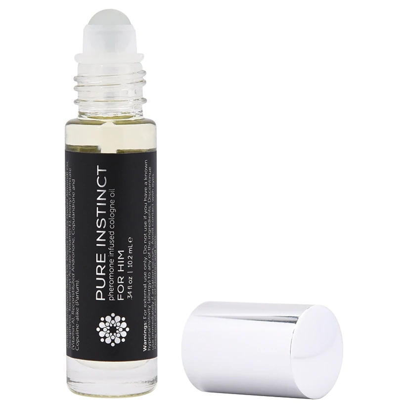 Pure Instinct Pheromone Fragrance Oil For Him - Roll On 10.2 ml