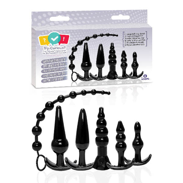 Try-Curious Anal Plug Kit-(ic8013-2)