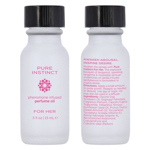 Pure Instinct Pheromone Perfume Oil For Her Sex Attractant Pheromone 15ml