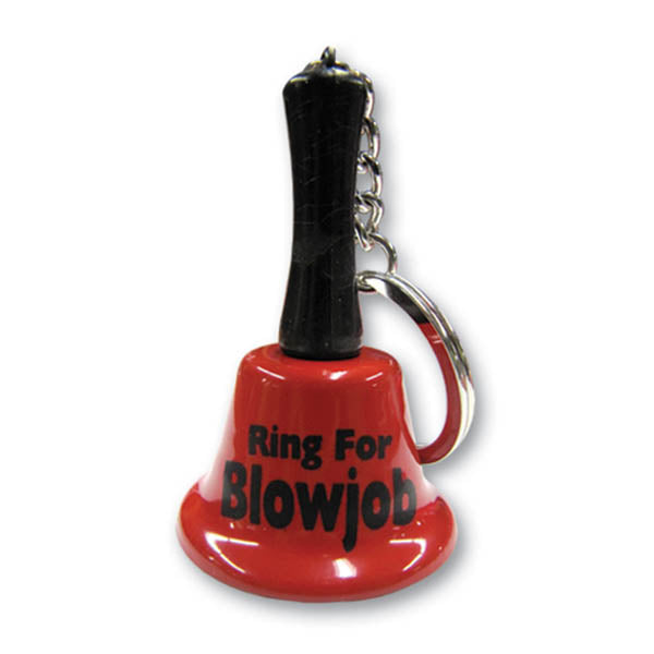 Ring For Blowjob Keychain Bell-(key-08-e)