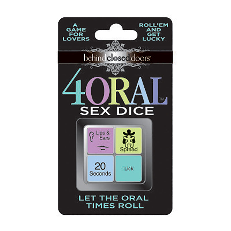 Behind Closed Doors - 4 Oral Sex Dice-(lgbcd.016)