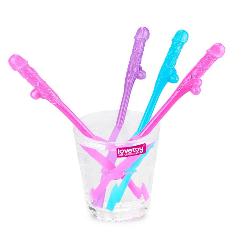 Jokes & Parties Original Willy Straws-(lv765001c)