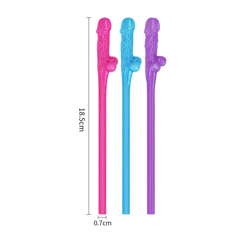 Jokes & Parties Original Willy Straws-(lv765001c)