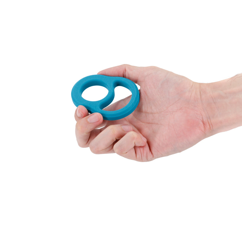 Renegade Cradle - Teal - Teal Cock & Balls Ring - NSN-1112-27