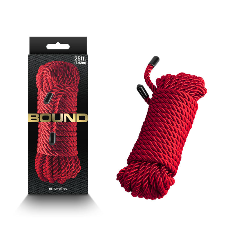 Bound Rope - Red Bondage Rope - 7.6 metre length - Fetish - NSN-1300-06