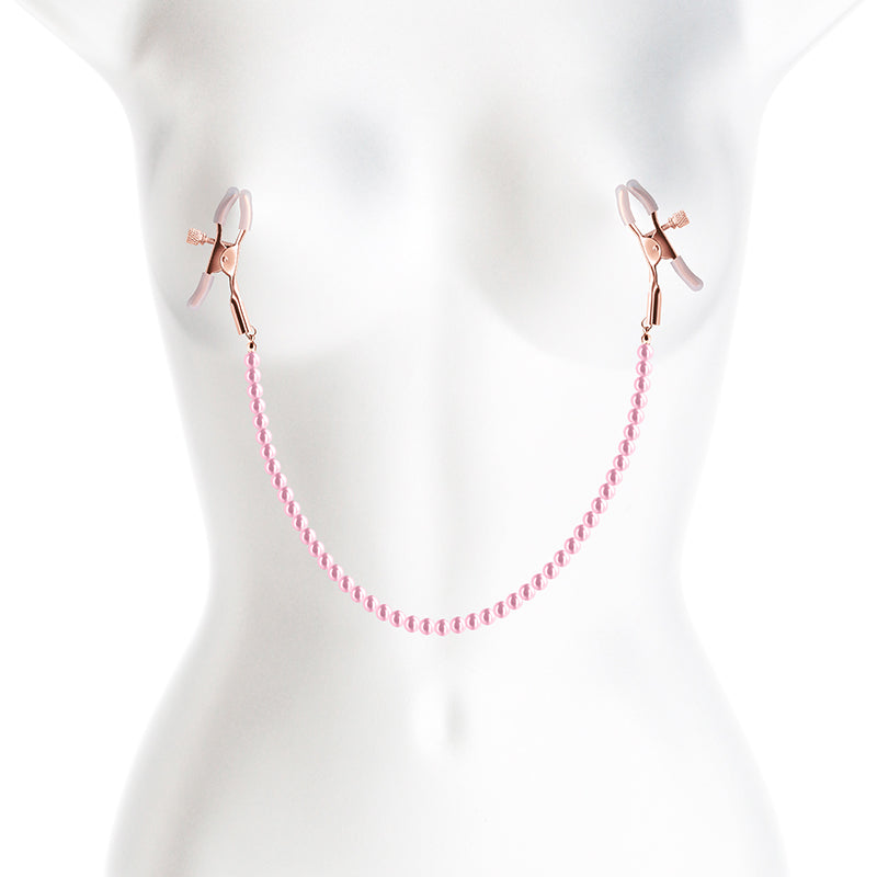 Bound Nipple Clamps - DC1 - Pink-(nsn-1302-44)