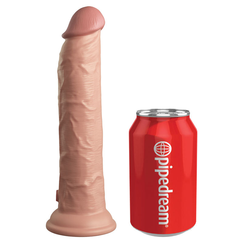 King Cock Elite 9'' Dual Density Cock - Flesh-(pd5773-21)