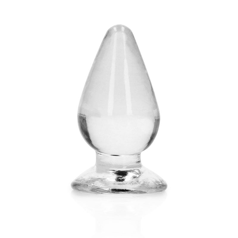 REALROCK 11.5 cm Anal Plug - Clear-(rea162tra)