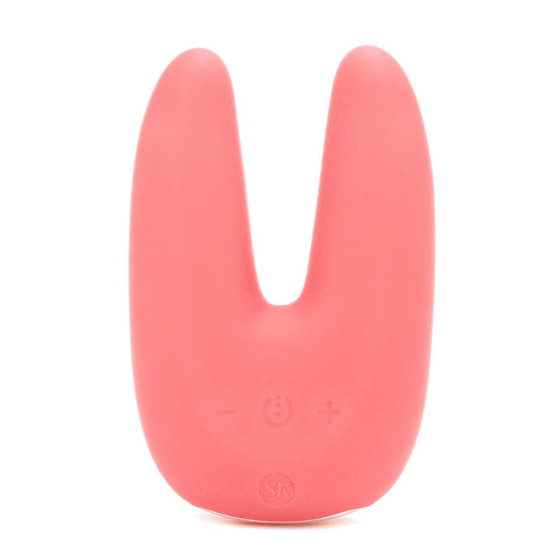 Secret Kisses Dual Motor Vibrator-(sk-1015-coral)
