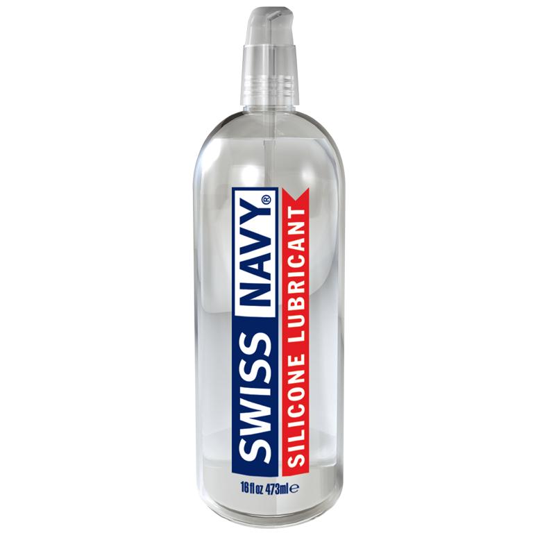 Swiss Navy Premium Silicone Lubricant, 16 oz, MD Science Lab