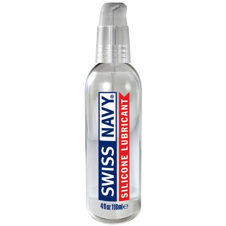Swiss Navy Silicone - Premium Silicone Lubricant - 4 oz Bottle