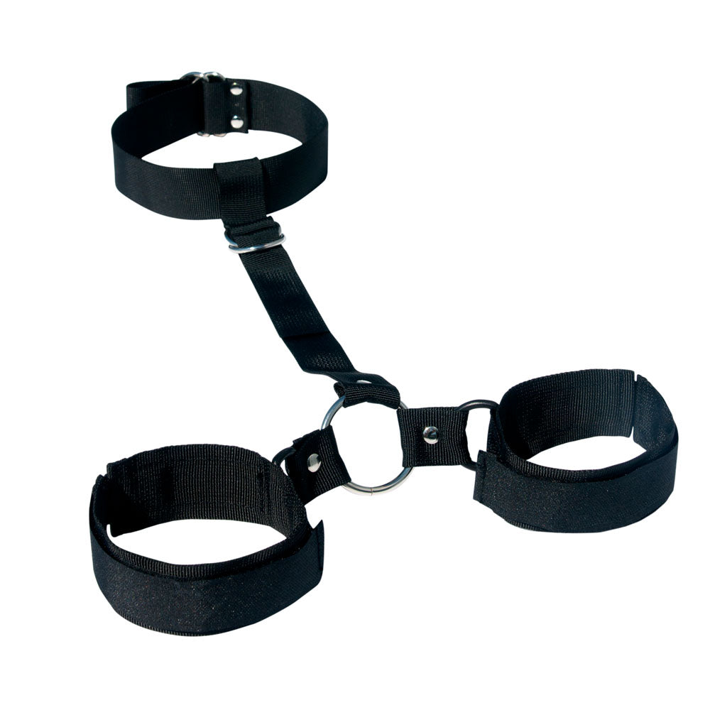 Sex & Mischief Shadow Neck and Wrist Restraint-(ss09910 )
