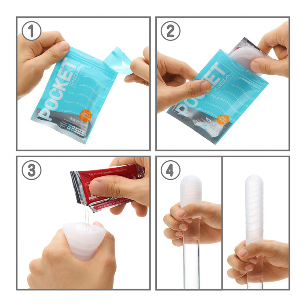 Pocket TENGA Hexa Brick Adult Sex Toy For Men Masturbation Sleeve