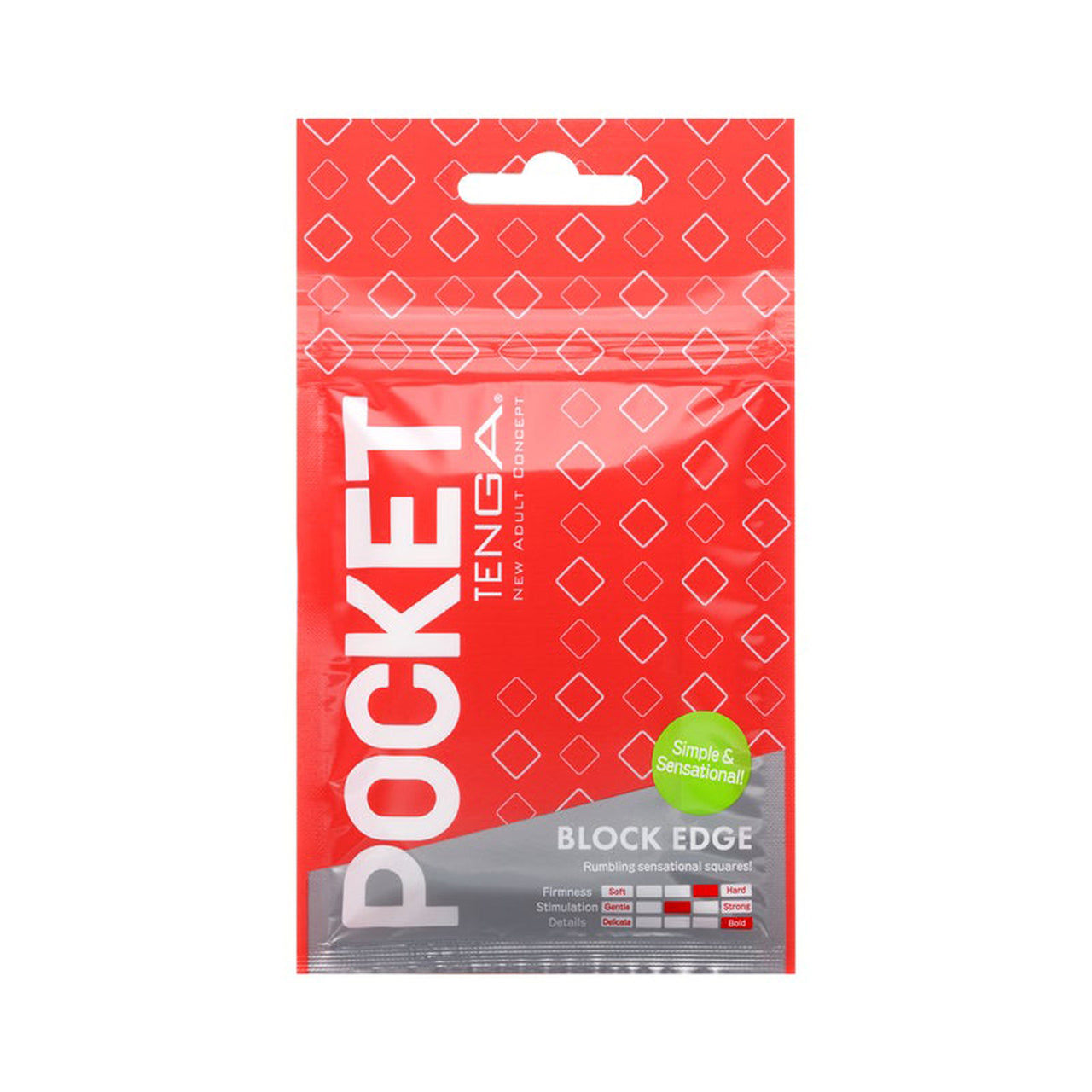 Pocket TENGA Block Edge Adult Sex Toy For Men Masturbation Sleeve