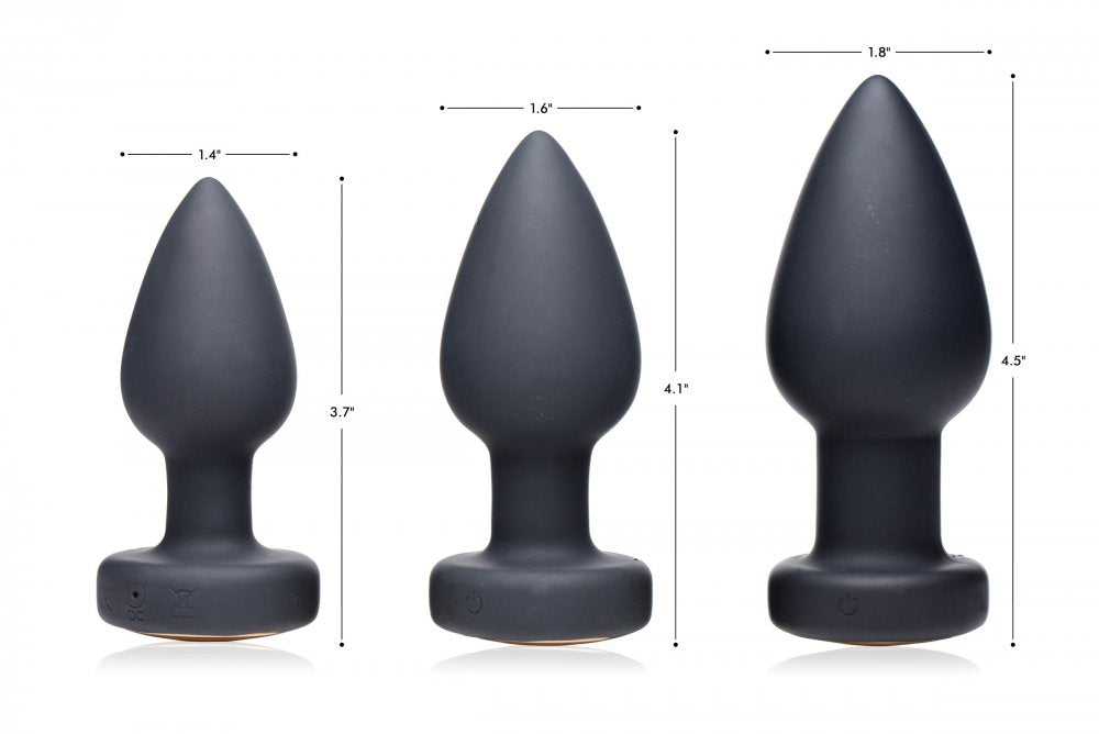 Booty Sparks 7X Light Up Rechargeable Anal Plug - Large Butt Plug