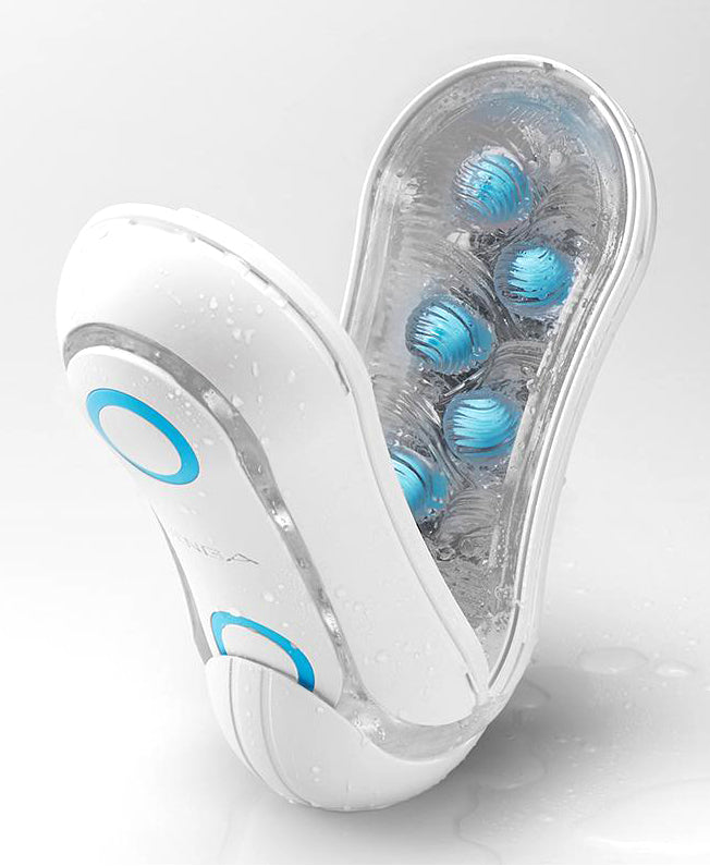 NEW Tenga Flip Orb Blue Rush Stimulation 7'' Men Masturbator Sex Toy - Early2bed