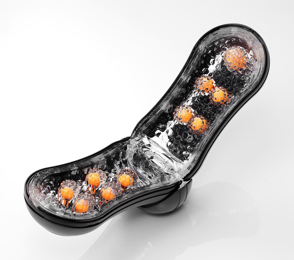 NEW Tenga Flip Orb Strong Orange Crush Stimulation 7'' Men Masturbator Sex Toy - Early2bed