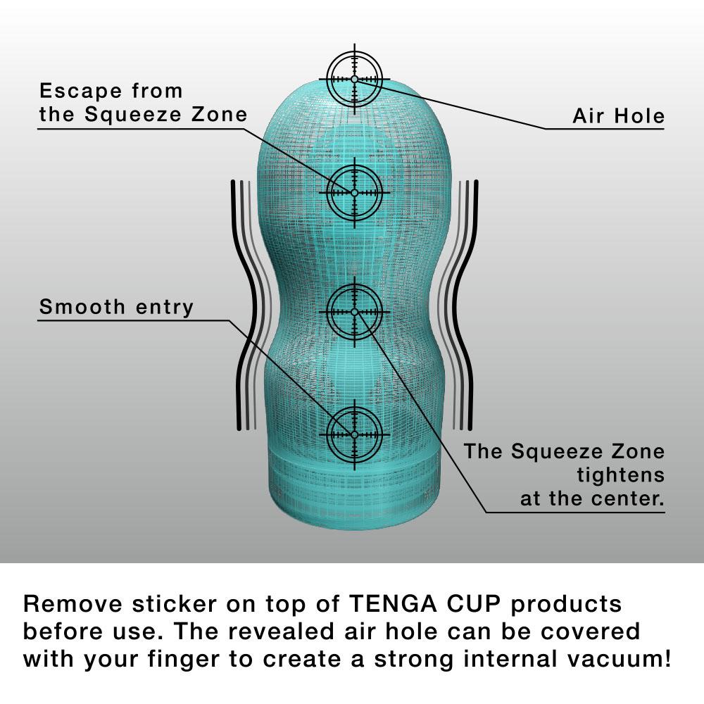 Tenga Premium Vacuum Cup - Soft Adult Toy For Men Masturbation Masturbator - Early2bed