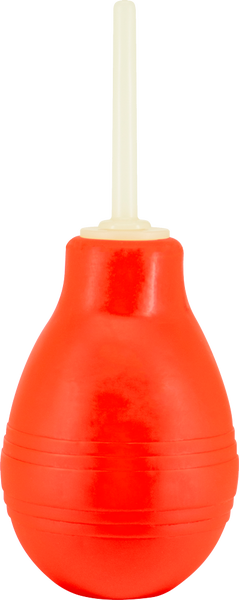 Seven Creations Anal Douche - Red with Glow In Dark Tip - Early2bed