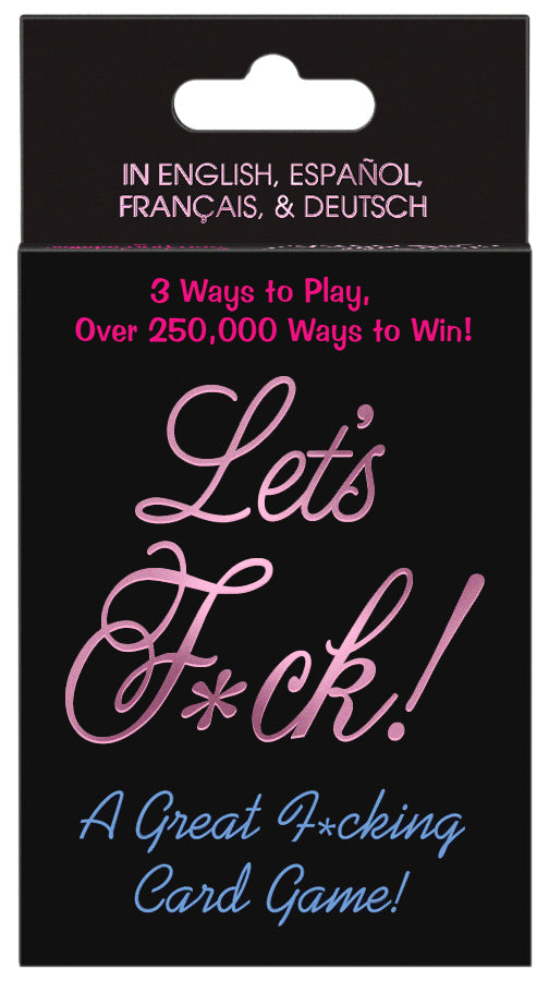 Lets F-ck Card Game - Sexual Card Game
