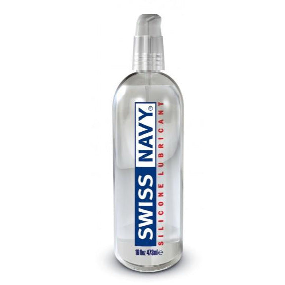Swiss Navy Premium Silicone Lubricant, 16 oz, MD Science Lab