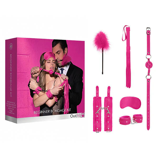 For those couples looking start exploring their kinky side, this is the kit for you.