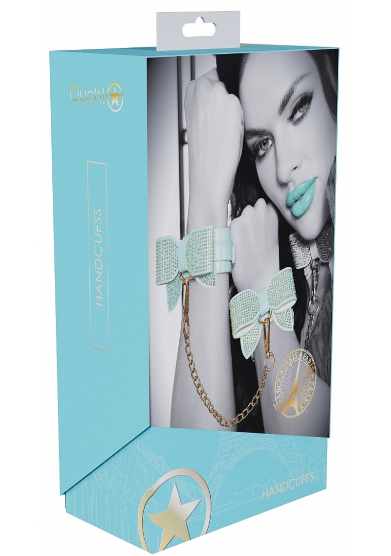 Ouch! Paris Collection - Handcuffs-OU981BLU