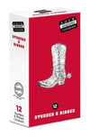 Four Seasons Studded & Ribbed Condoms 12 Pack