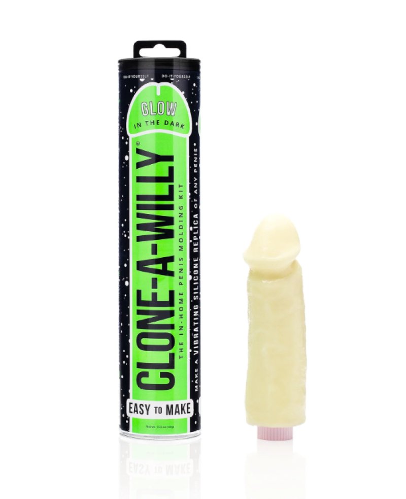 Clone-A-Willy Kit - Green Glow In The Dark-08532