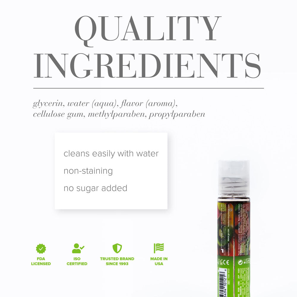 JO H2O Tropical Passion Lube - 30 mL - Tropical Flavoured Water Based Lubricant - 30 ml Bottle-10121