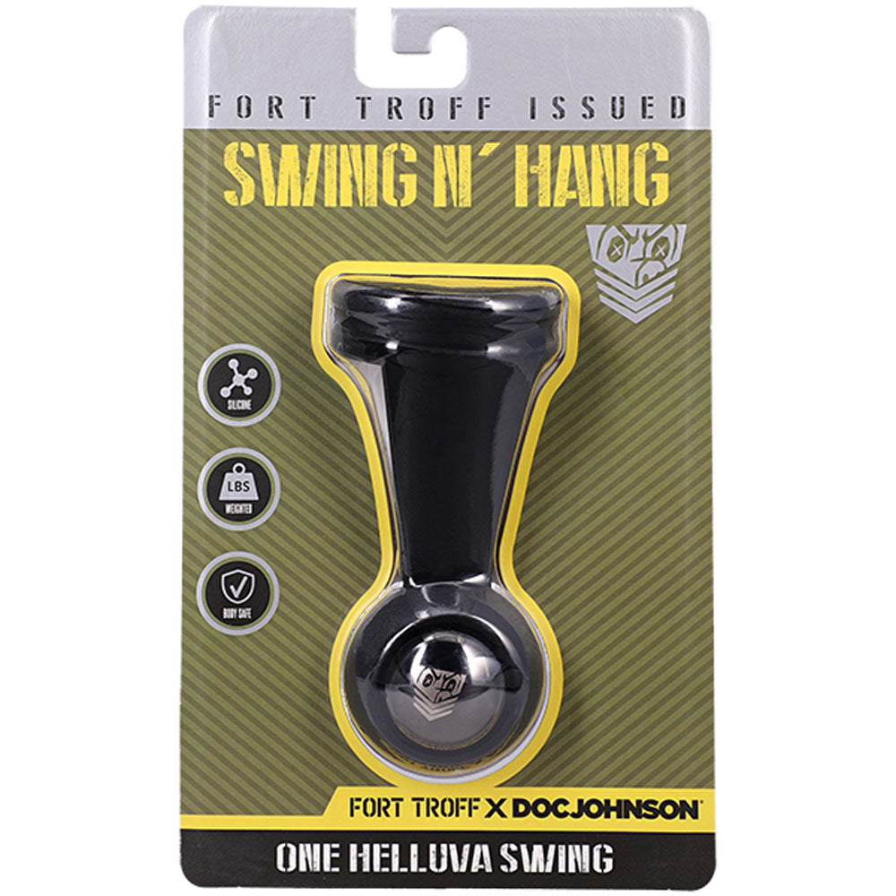 Fort Troff - Swing N Hang - Black Weighted Ball Tugger-1102-22-CD
