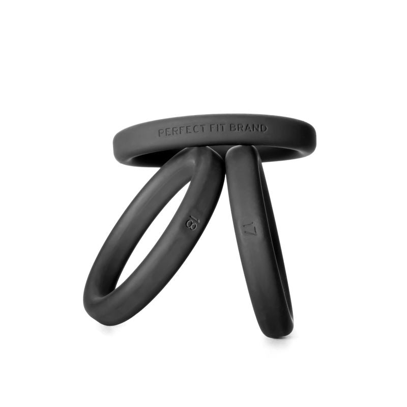 Xact-Fit Silicone Rings Large 3 Ring Kit-CR-92B
