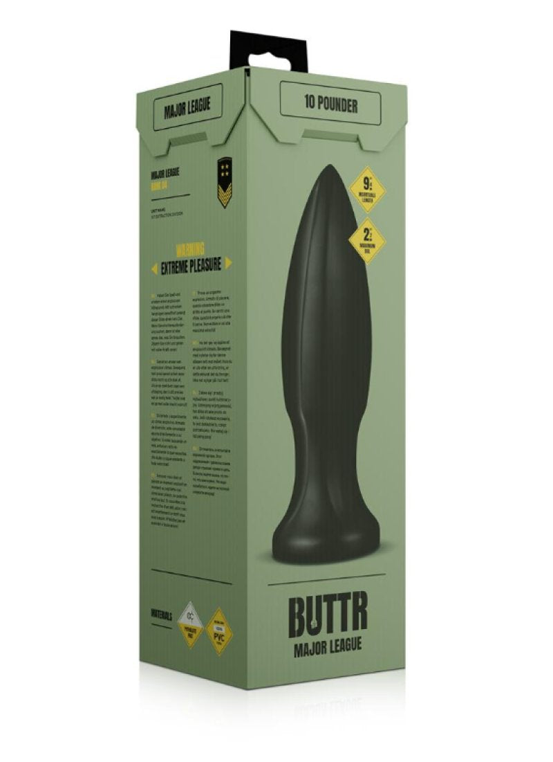 BUTTR - Huge Explosive II Butt Plug - 29cm-121568-Black