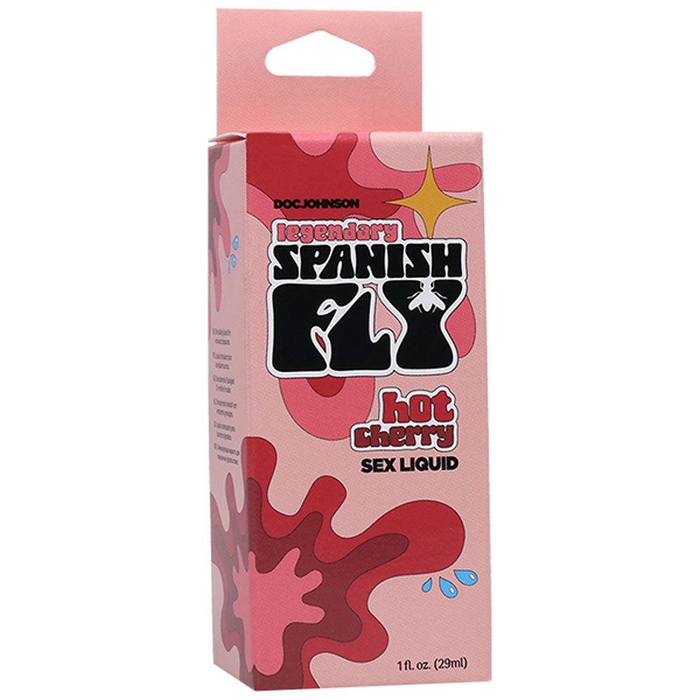 Spanish Fly Sex Liquid - Hot Cherry - Aphrodisiac Enhancer - 29 ml Bottle - 1308-01-BX