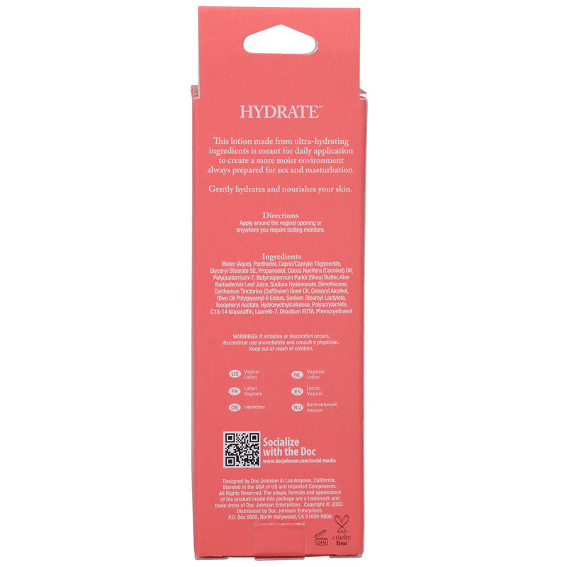 HYDRATE Daily Vaginal Lotion - 56 gram Tube-1312-30-BX