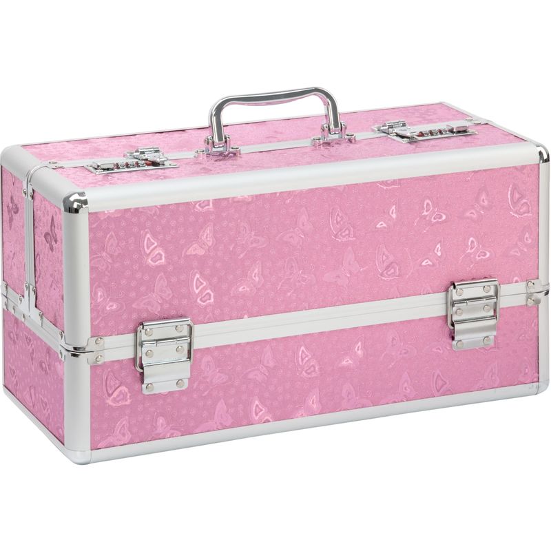 Lockable Large Vibrator Case Pink